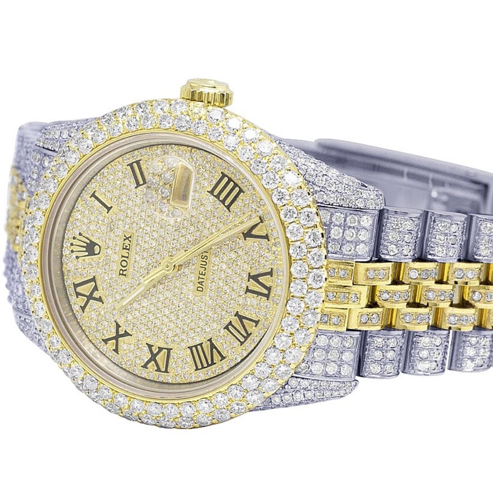 Custom Rolex DateJust 36MM Iced Out/BustDown